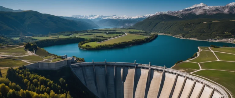 Le rôle historique et énergétique du barrage de Serre-Ponçon dans les Alpes